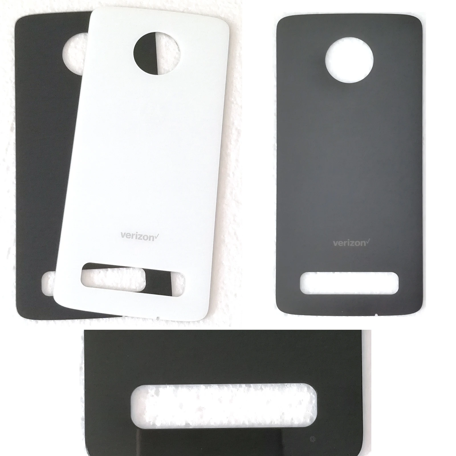 

Shyueda 100% Orig New For Motorola Moto Z4 xt1980 Glass Rear Back Door Housing Battery Door Cover