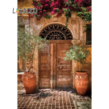 

Laeacco Old Rural House Yard Jar Porch Country Child Portrait Photo Backgrounds Photocall Photography Backdrop Photo Studio