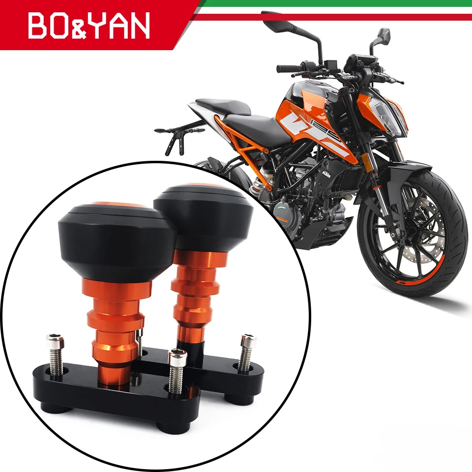 Для KTM DUKE 390 250 200 125 Duke 2014 2015 2016 2017 мотоциклетные модифицированные слайдеры рамы