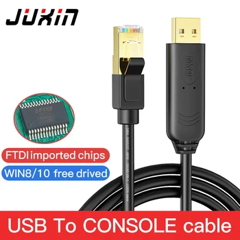 

usb to console configuration line USB to RJ45 Huawei Cisco H3C switch serial 232 debug line