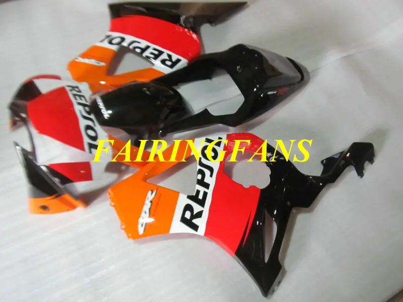 Обтекатель комплект для HONDA CBR900RR 954 02 03 CBR 900 RR CBR 900 RR CBR 900 2002 2003 ABS красный orange Обтекатели на кузов+ подарки HK23