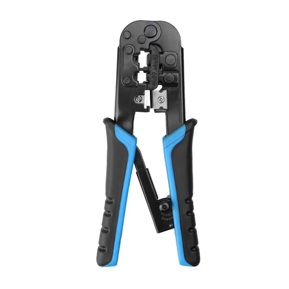 8PPC RJ45 щипцы инструмент 6P2C/6P4C/6P6C RJ11 кабельная сеть обжимных инструментов плоскогубцы 8 P/6 P многофункциональные Кабельные плоскогубцы пилинг ножницы