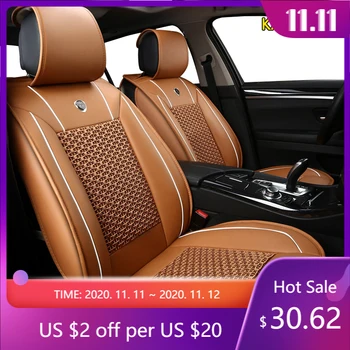 

KADULEE 1pcs car seat covers For opel zafira tourer astra g h k insignia 2014 meriva b vectra c mokka accessories seat covers