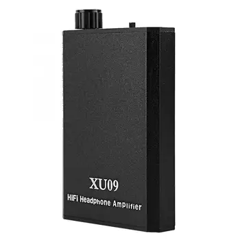

headphones amplifier Portable Metal HiFi Audio Set Headset Headphone Amplifier Kit Black diy amplifier kit new