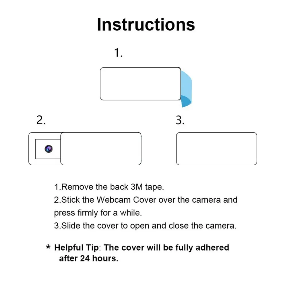 3 шт. веб-камера крышка слайд-камера защита конфиденциальности стикер универсальный для телефона iPad планшет инструменты аксессуары Высокое качество