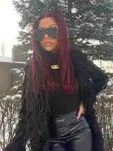 99J rojo peluca con malla Frontal pelucas de cabello humano de color Burdeos peruano peluca Frontal de encaje hueso recto peluca con malla Frontal s para mujer Remy