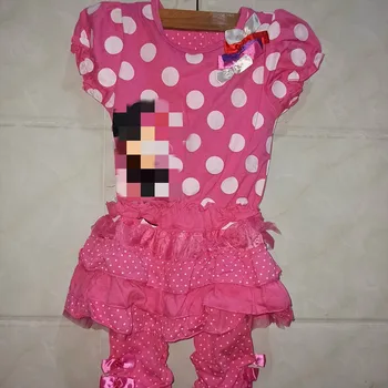 

Mesh Patchwork Clothing Sets for Kids O-Neck Two Pieces Tracksuit Casual Short Sleeve Tops and Pants Set Pink Set for Girl