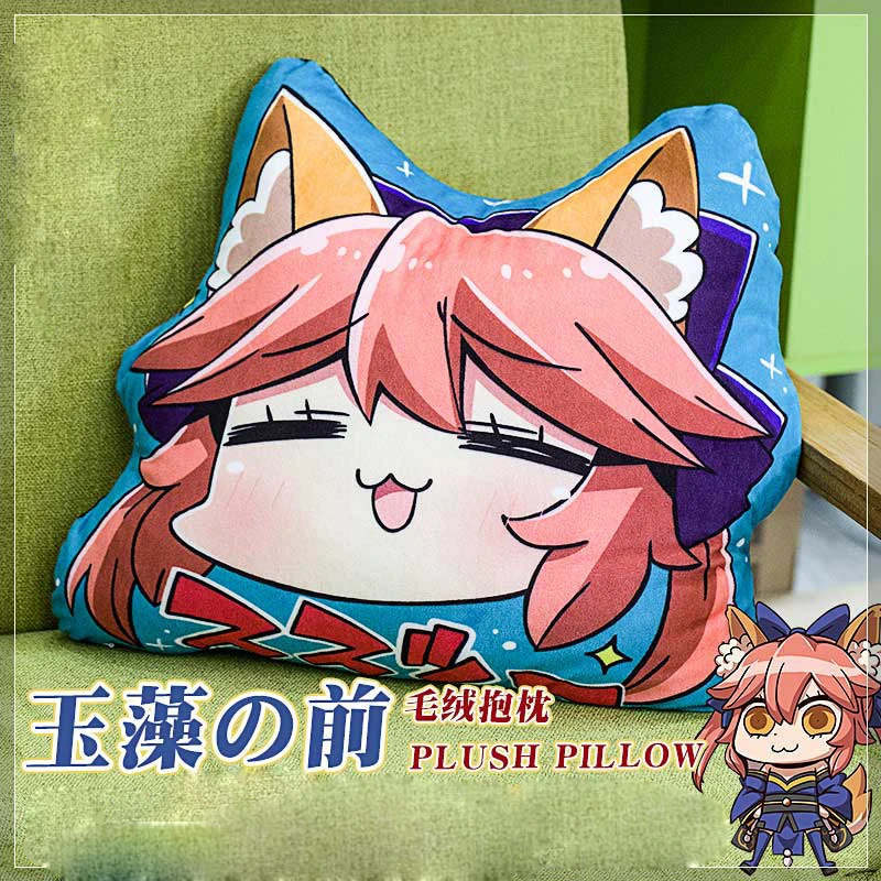 1 шт. Аниме Судьба/Большой заказ FGO тамамо не Маэ плюшевая кукла подушка для