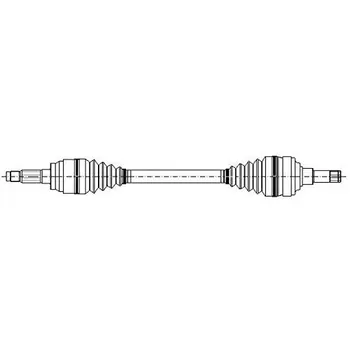 

Axle shaft FORD EUROPEFocus METELLI I, SW: 1.8/17-0374METELLI