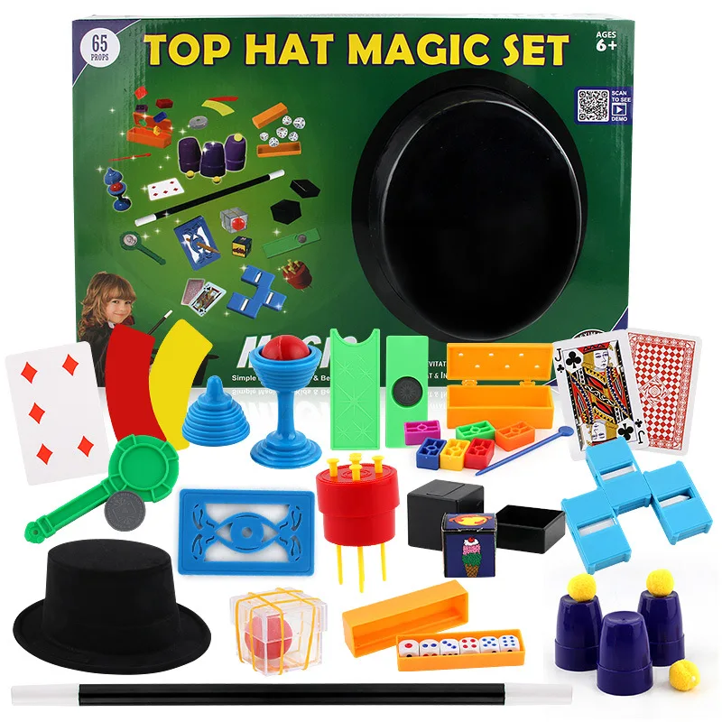 

Strange New Toy Premium with Hat Magic CHILDREN'S Toy Gift Close-Range Stage Magic Props Send Tutorial