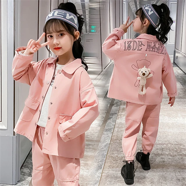 Conjunto de ropa de otoño para niños, sudadera y pantalones de 2 piezas,  trajes deportivos de manga larga para adolescentes de 8, 9, 10, 11 y 12 años  - AliExpress