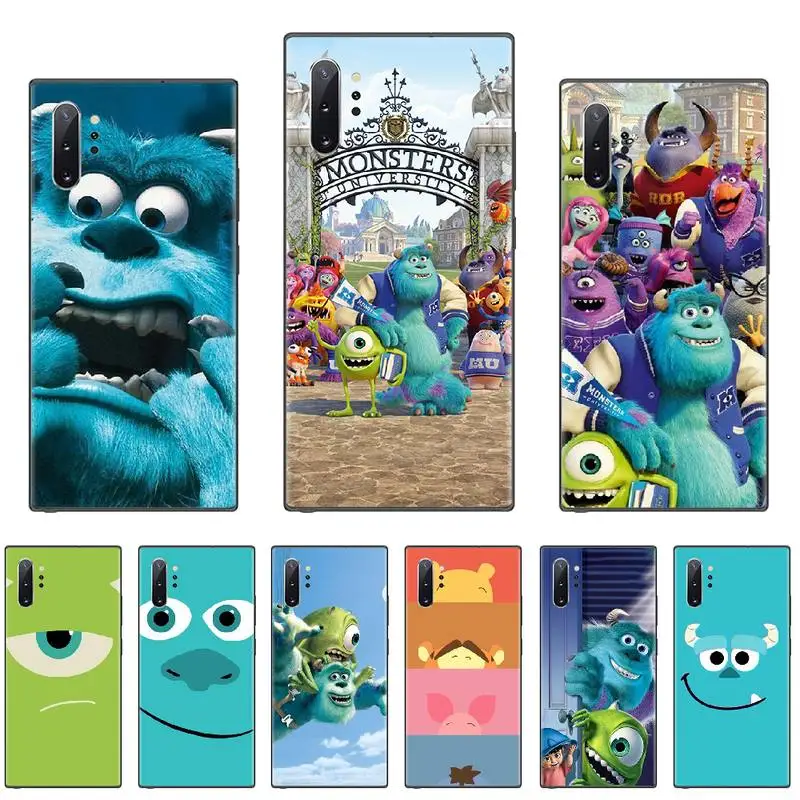 Furry monster Monster University dc phone Case Capa For Samsung Galaxy S8 S9 S10 Plus Lite S10E Note 3 4 5 6 7 8 9 10 Pro cover | Мобильные