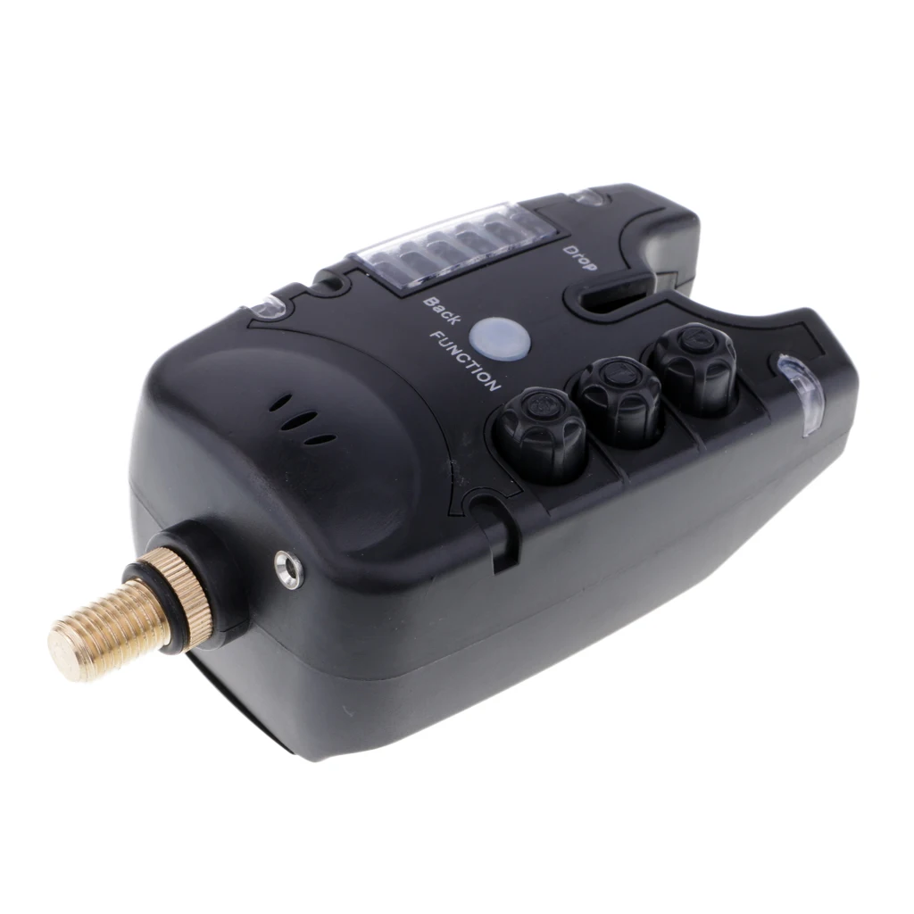 

Fishing Bite Alarm LED Carp Indicator Adjustable Tone Volume Sound