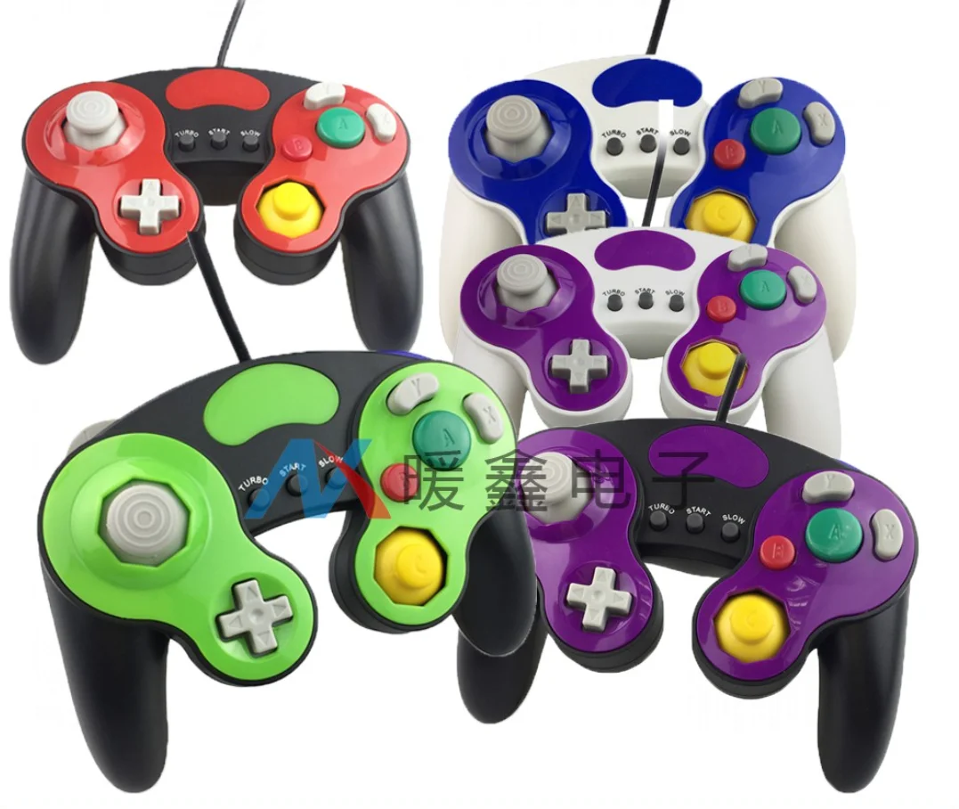 21 For Gamecube Controller Usb Wired Handheld Joystick For Nintend For Ngc Gc Controle For Mac Computer Pc Gamepad Gamepads Aliexpress