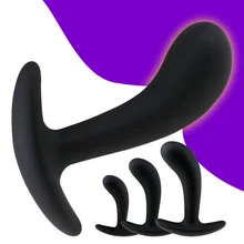 New Silicone Anal Plug Butt Plug Open Expander Dildo Prostate Massager Anal Dilator Male Masturbator Sex toy for Man Women Gay