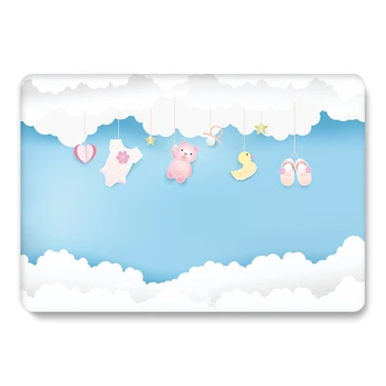 

For Macbook Air 13 Case Cute Matte Clear Hard Glitter A2179 2020 A1932 2018 A1466 A1369 Cover for Macbook Air 13 Case Marble