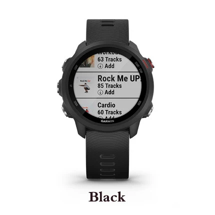 Garmin Forerunner245 Спортивная одежда для плавания бег Пульс фитнес музыка gps Функция Часы музыка версия - Цвет: option  7