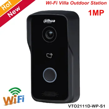 

Dahua Video Intercom VTO2111D-WP-S1 1MP WiFi Villa Outdoor Station Support Night vision and Voice indication APP Remote Doorbell