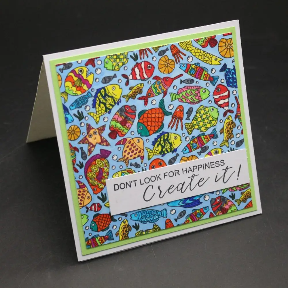 

Beautiful world Clear Stamps For DIY Scrapbooking/Card Making/Album Decorative Rubber Stamp Crafts