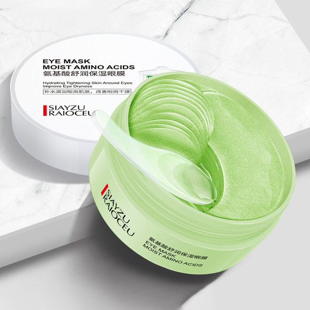 Black Pearl Eye Mask Natural Whitening Moisturizing Gel Eye Patches Remove Dark Circles Anti Age Wrinkle Korean Cosmetics