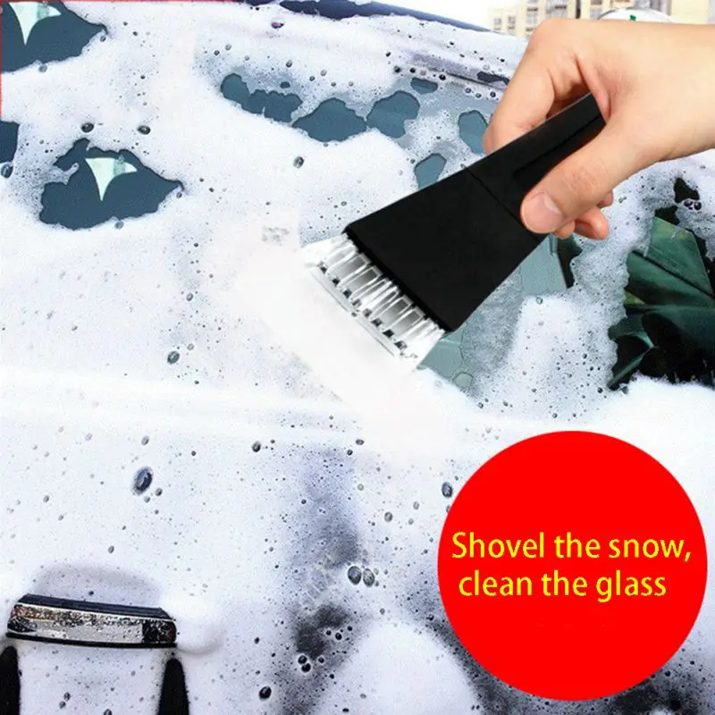 

1pc Plastic Scraper Ice Scraper Auto Cleaning Tool Window Cleaner Windshield Snow Shovel Glass Water Remove Wiper Squeegee