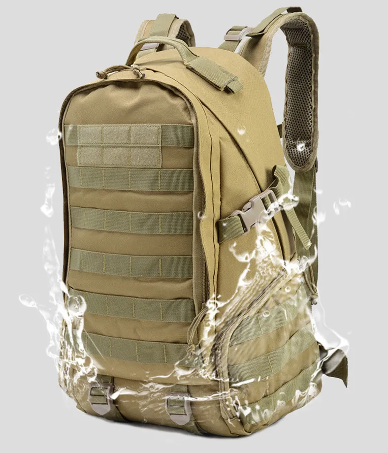 Тактический Рюкзак Molle, рюкзак для путешествий, военный рюкзак, уличный, для охоты, туризма, кемпинга, 27Л, большая емкость, износостойкая сумка