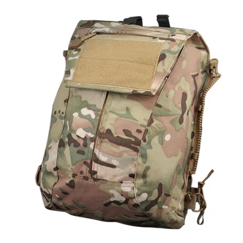 

JPC Tactical Zipper Bag Military Backpack Expand Bag Attached PackⅠ- CP