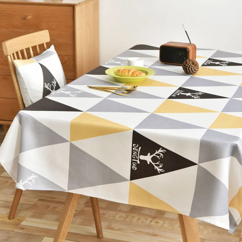  GIANTEX Decorative Table Cloth Tablecloth Rectangular Tablecloths Dining Table Cover Obrus Tafelkle
