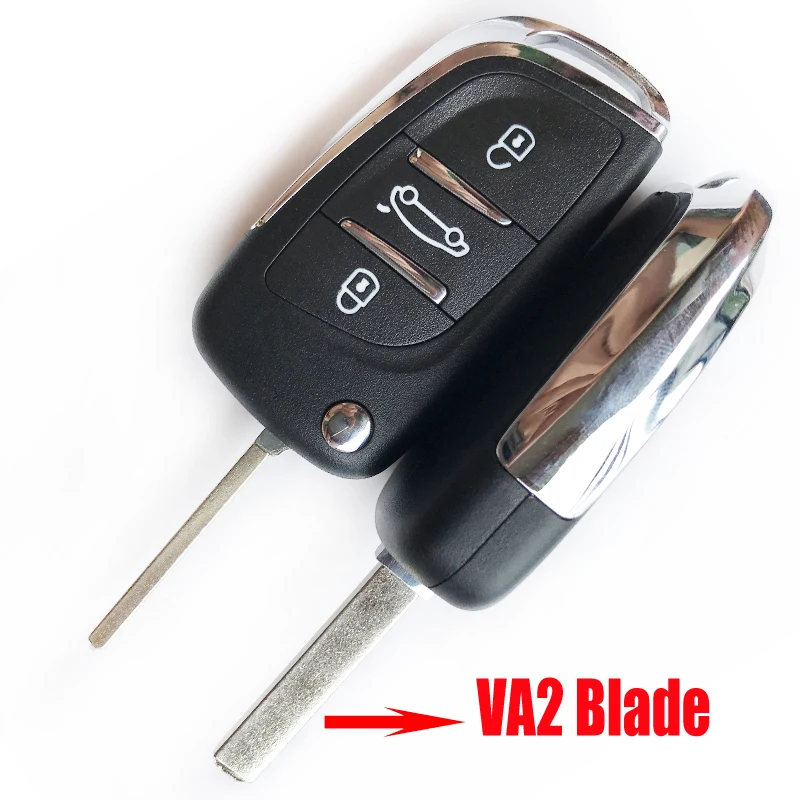 Чехол для дистанционного ключа с 2 3 кнопками CITROEN C5 C4 C6 C8 PEUGEOT 406 407 408 306 откидной