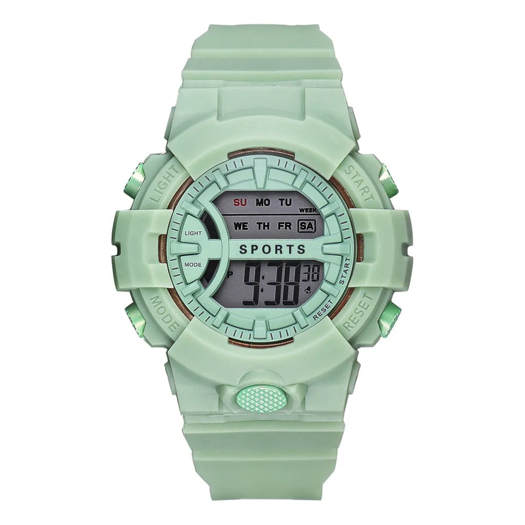 

Top Quartz multifunction Sports Watch Ladies Fashion Chronograph Women Wristwatch imitation Leather Strap Candy Color Reloj Dama