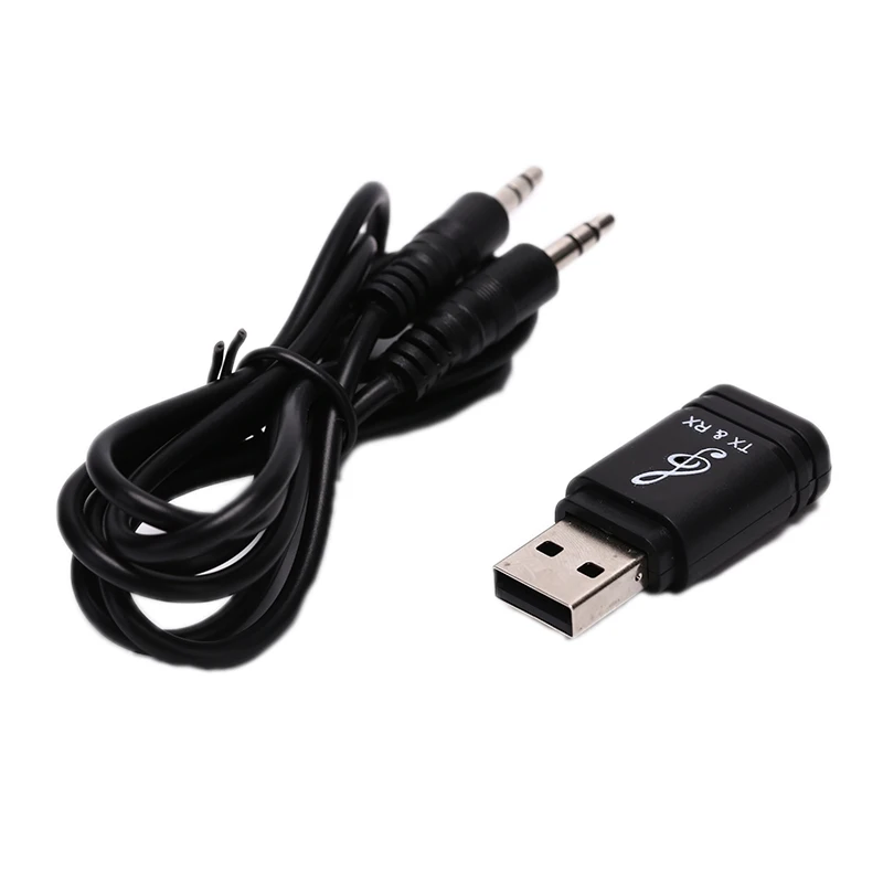 2 в 1 USB Bluetooth 5,0 передатчик приемник ПК ТВ динамик беспроводной адаптер