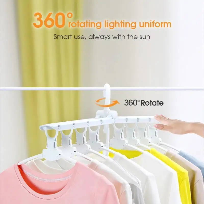 

Multi-functional Upgrading Rack Magic port Support hangers for Clothes Drying Multifunction Plastic Clothes hanger Storage Hang