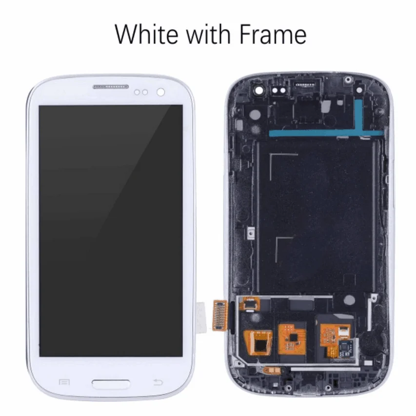 white Для samsung Galaxy S3 III I9300 lcd сборка с сенсорным экраном дигитайзер(OEM - Цвет: white