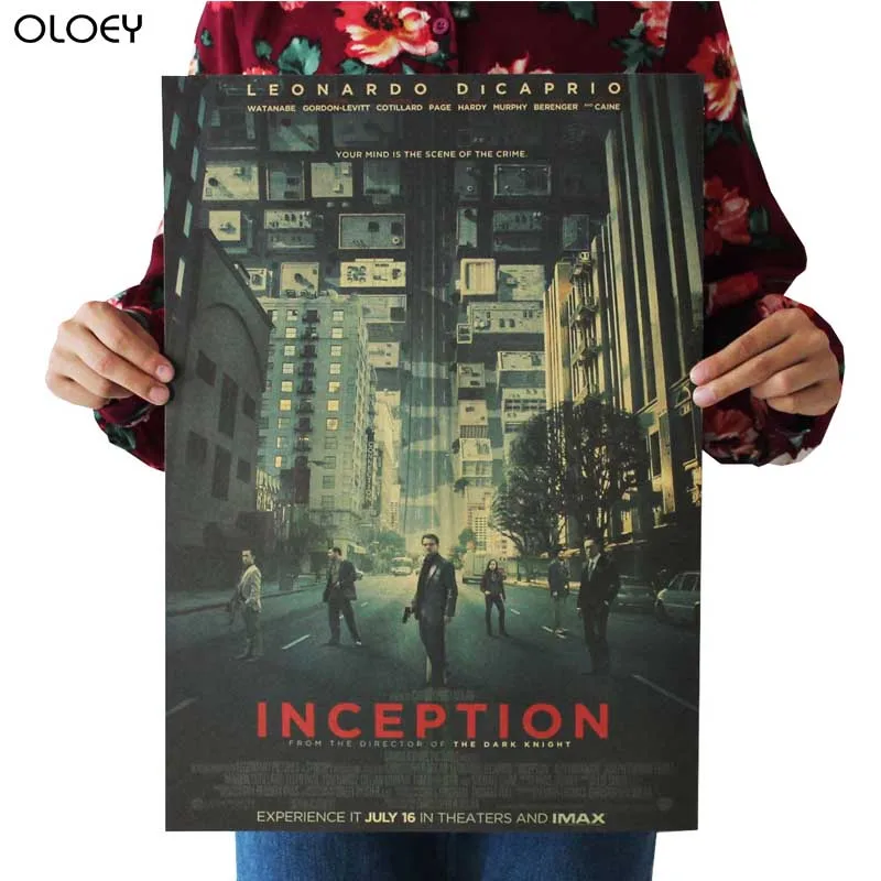 

OLOEY Pirate Dream Space Movie Retro Kraft Paper Poster Indoor Bar Cafe Decorative Painting Idol Producer American Style