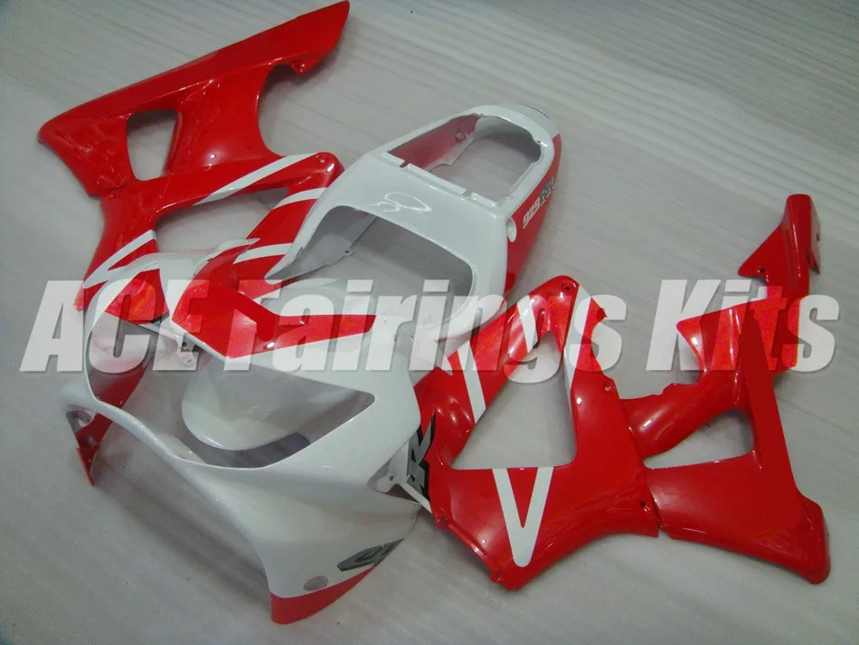 

New Complete Motorcycle Fairing Kit For Honda CBR929RR CBR900RR 929 2000 2001 00 01 929RR Fairings ABS Plastic Red White