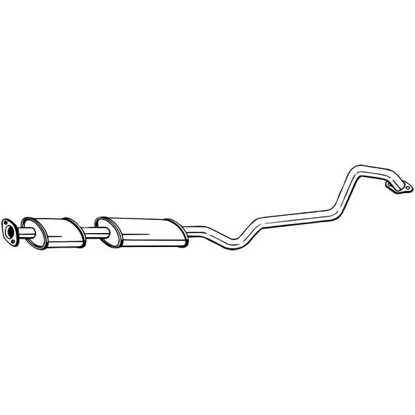 Глушитель средняя часть Nissan Almera 1.8i 16V 00 BOSAL 288-389