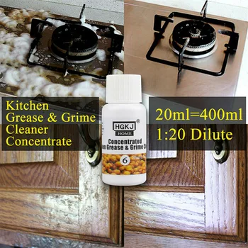 

Kitchen Grease Grime Cleaner Concentrate 20/50ml Cleaning Washing Multi-Purpose for Home GHS99