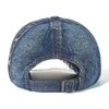 Vintage Washed Cotton Baseball Cap Men Women Denim Dad Hat Adjustable Trucker Style Low Profile 4