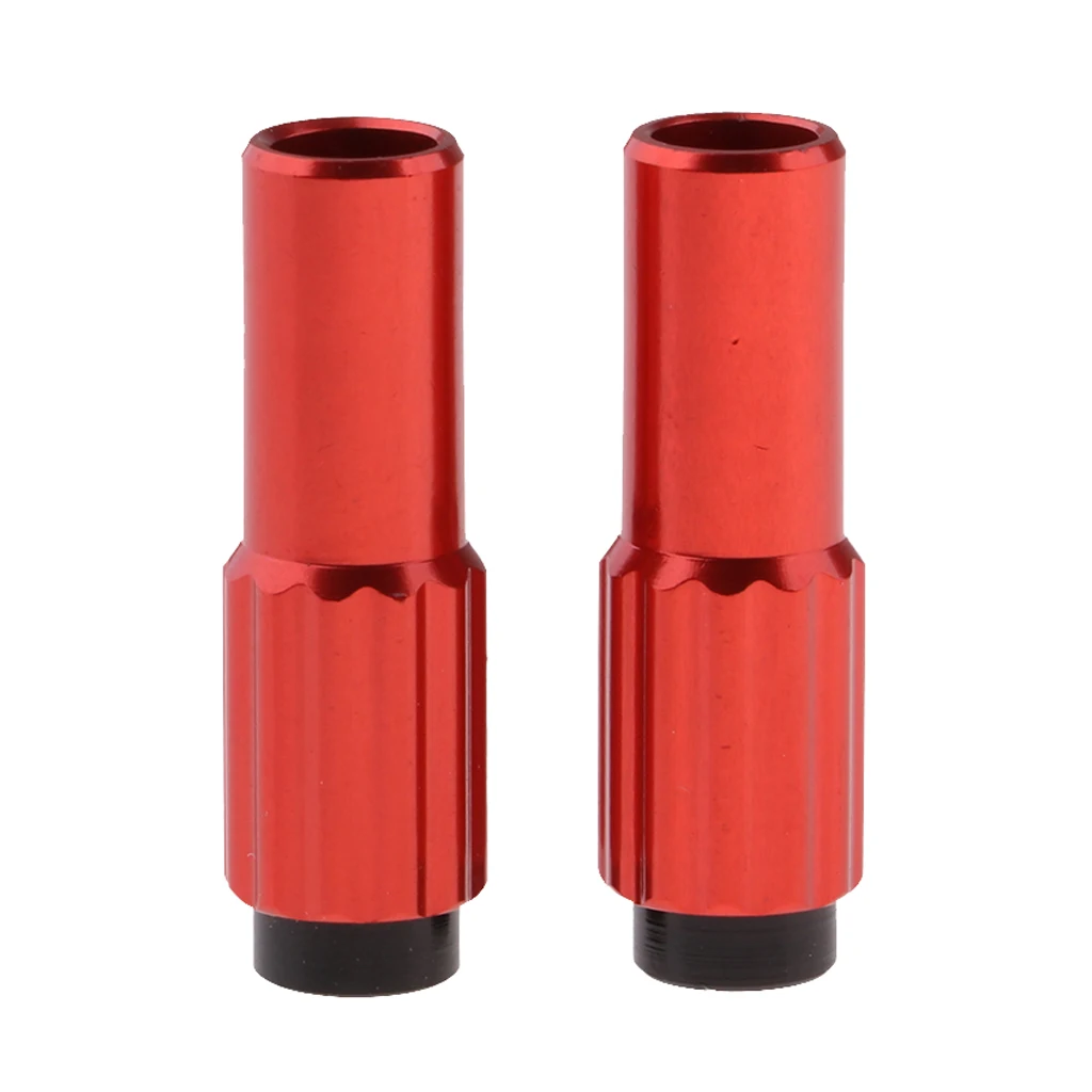

Aluminum Shifter Brake Cable Housing End Caps Outer Cover- Red