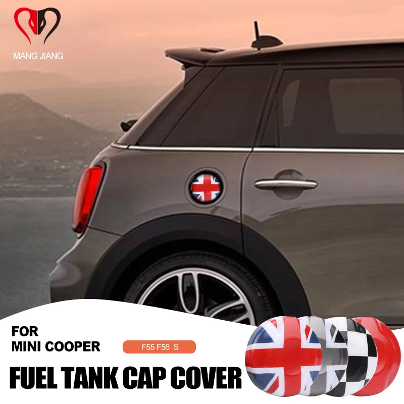 

Union Jack для Mini Cooper F55 F56 чехол на бак с топливным маслом 3D наклейка внешние наклейки украшение автомобильные аксессуары стайлинг автомобилей