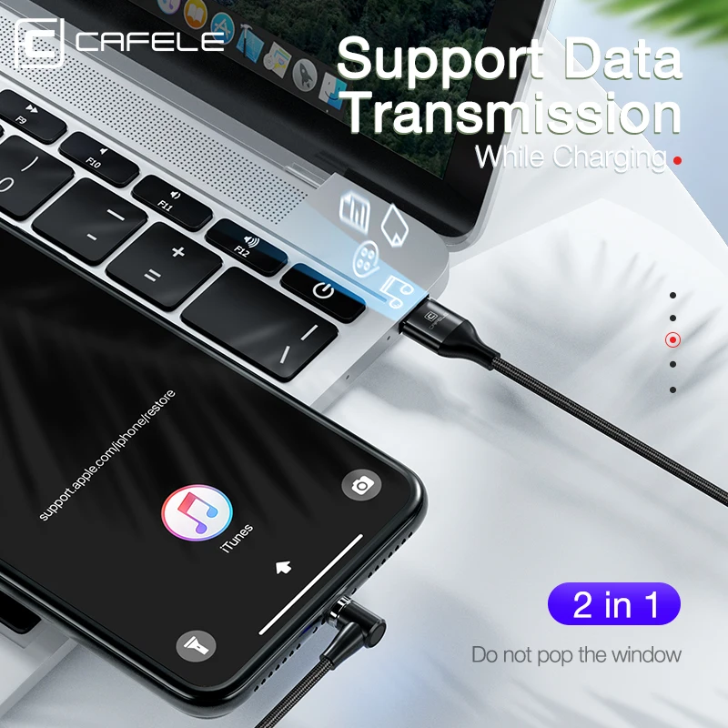 Cafele новейший L Тип QC3.0 Магнитный USB быстрая зарядка и синхронизация данных Кабель type C Micro USB кабель для iPhone samsung Xiaomi huawei