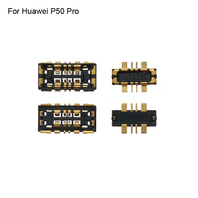 5 шт. для Huawei P50 Pro внутренний FPC Разъем Держатель аккумулятора зажим контактный