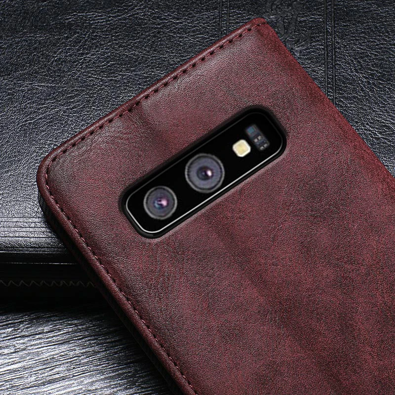 Защитный чехол из натуральной кожи в стиле ретро для samsung Galaxy M30S Note 10 Plus S10 5G
