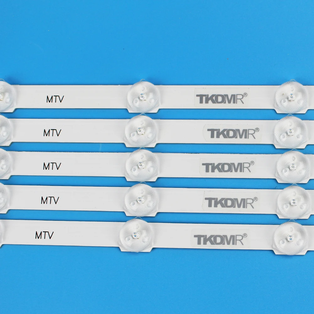 TV LED Bars For Samsung UE32F4000AW UE32F5000AK UE32F5030AW UE32F5300AW UE32F5300AK LED Backlight Strip Kit 9 Lamp Lens 5 Bands