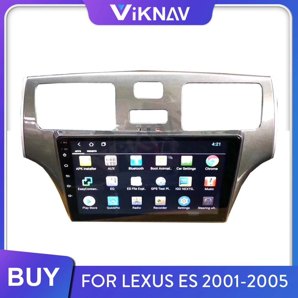 

2Din Car Radio for Lexus ES 2001 2002 2003 2004 2005 Android Auto Stereo Receiver Multimedia Player GPS Navigation Head Unit