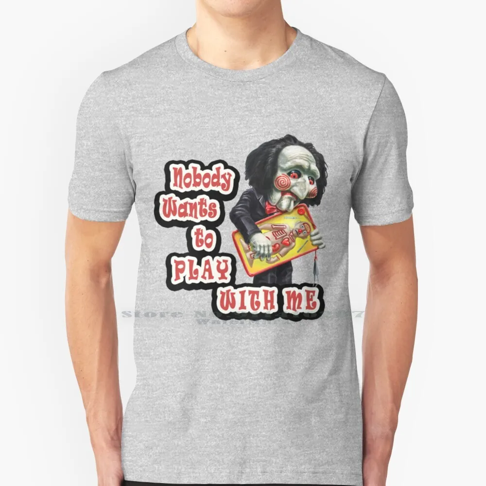 Poor Billy T Shirt 100% Puro Cotone Saw Jig Saw Billy Puppet Game Play Horror Sad Malsemmensart Malcom In The Middle Mal