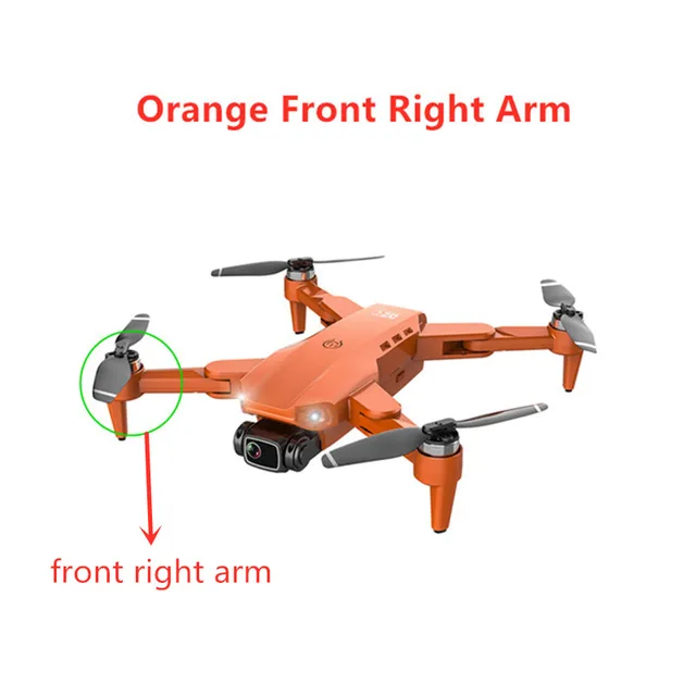L900 PRO SE Drone Spare Part 7.4V 2200mAh Battery/Propeller/Arm For L900 Pro SE Accessories L900 PRO SE Avoidance Drone  Battery 1Front Right Arm
