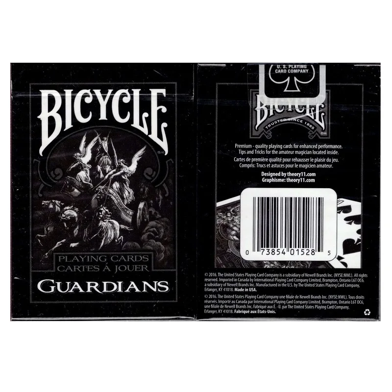 

Bicycle Guardians Playing Cards Theory11 Deck USPCC Collectable Poker Magic Card Games Magic Tricks Props for Magician