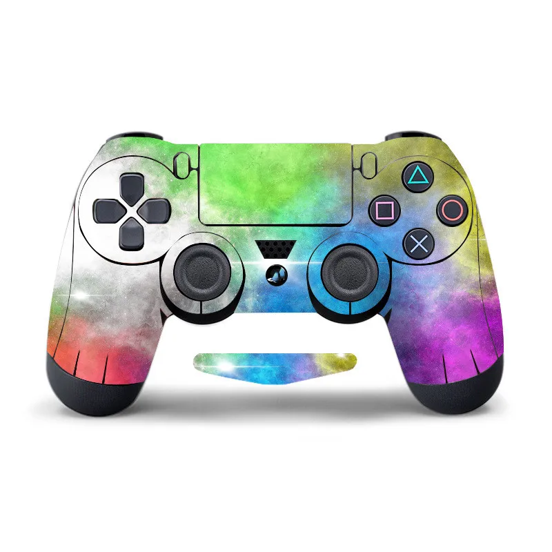 11 Style Protection Anti-slip Slim Decal Skin Sticker For PlayStation 4 PS4 Controller Gameing Accessories with Lights Stickers