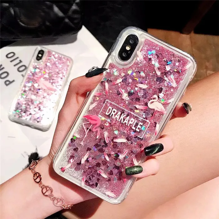 Small Unicorn Единорог Фламинго цветок динамическая жидкость чехол для OPPO Realme 3 Pro Рено Z A83 A73 A71 A59 A57 A37 A3S AX7 F1S F3 F5 F7 F9 F11 Pro - Цвет: Small Unicorn